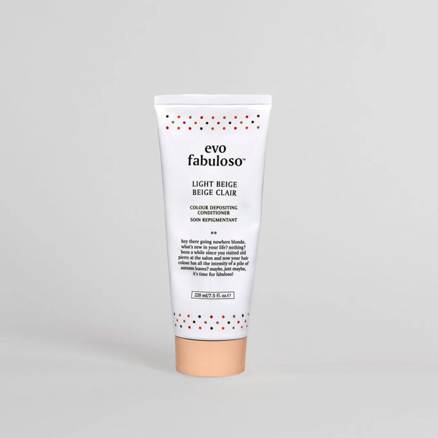 Evo Fabuloso Light Beige spalvą palaikantis kondicionierius 220ml