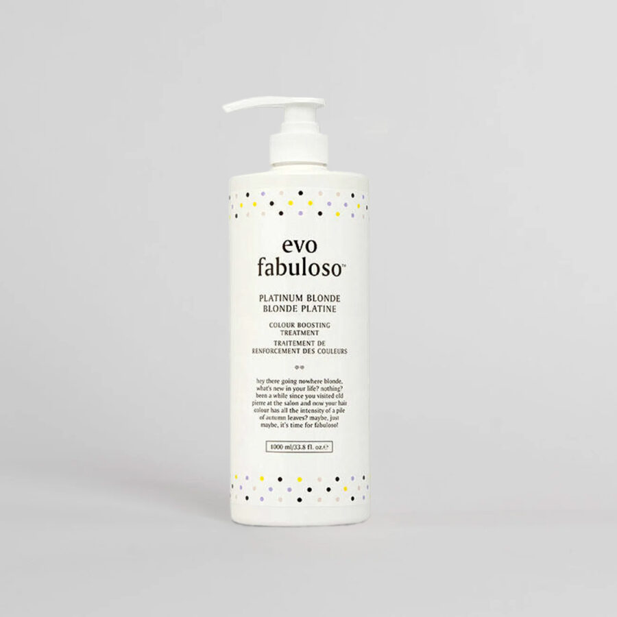 Evo Fabuloso Platinum Blonde spalvą palaikantis kondicionierius 1L