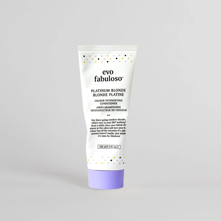 Evo Fabuloso Platinum Blonde spalvą palaikantis kondicionierius 220ml