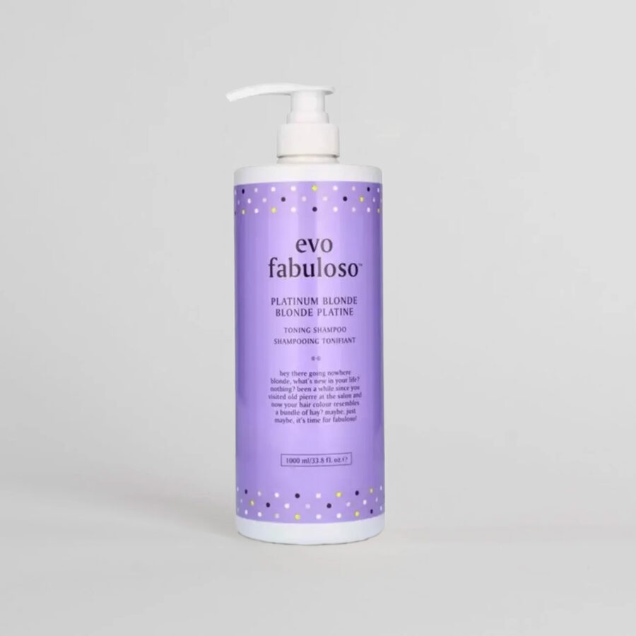 Evo Fabuloso Platinum Blonde tonuojantis šampūnas 1L