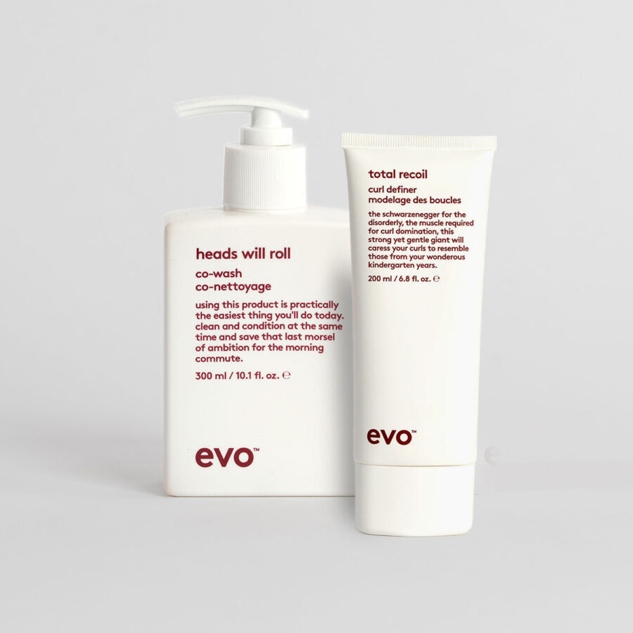 Rinkinys tobuloms garbanoms: kondicioniojantis šampūnas, garbanų kremas