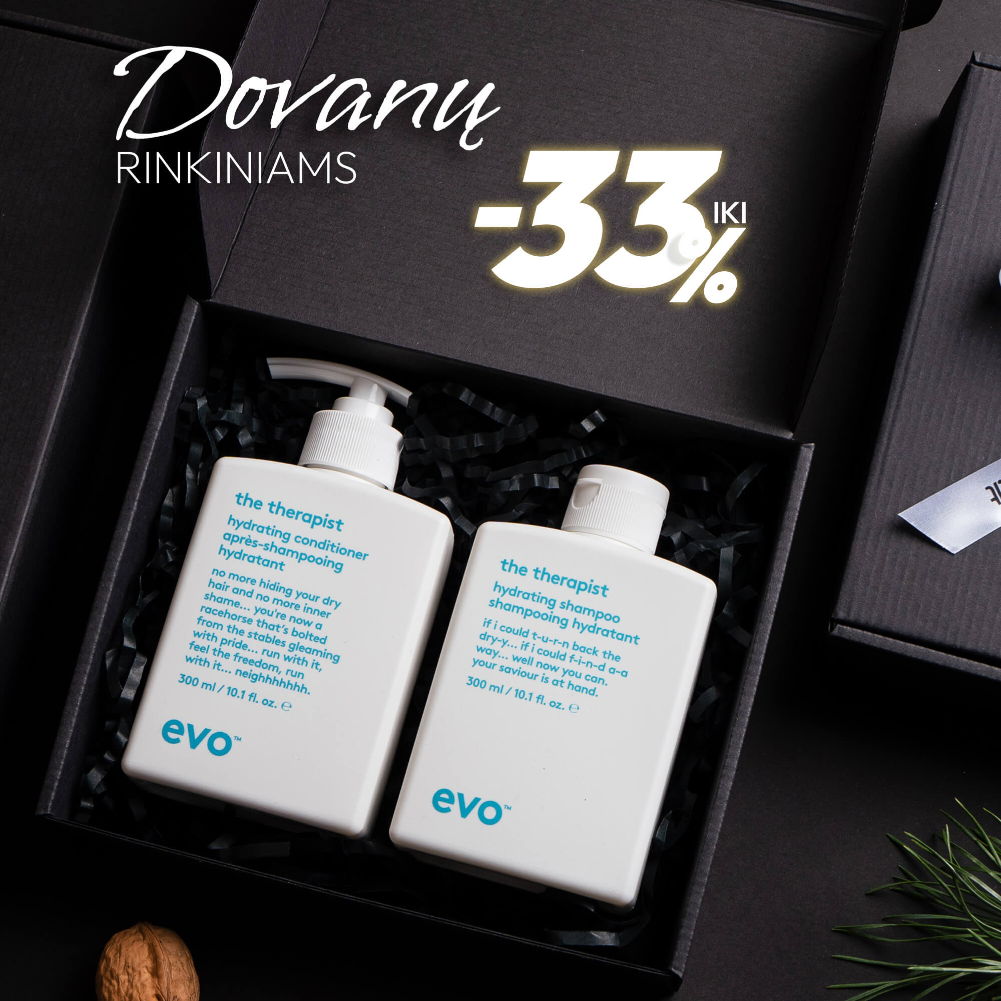 Dovanu rinkiniams nuolaidos iki 33%