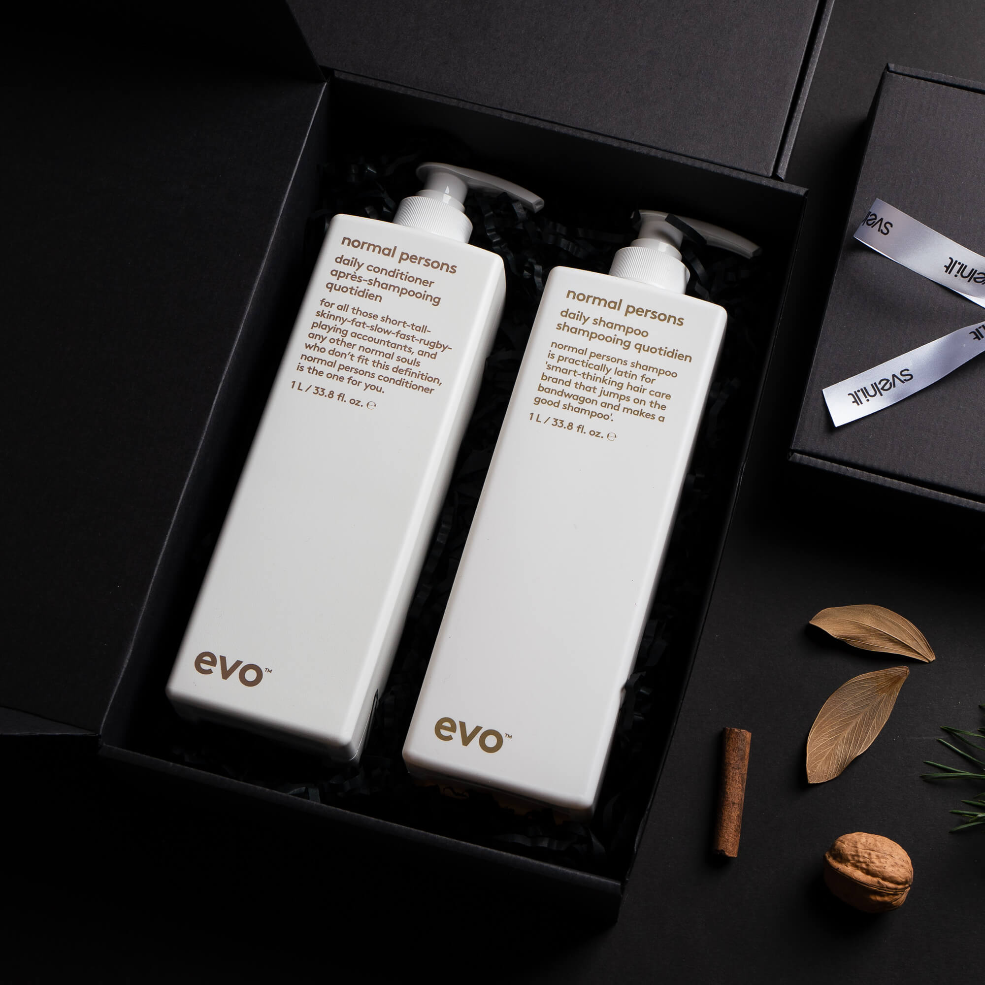 1L + 1L Evo Normal persons rinkinys: Šampūnas ir Kondicionierius