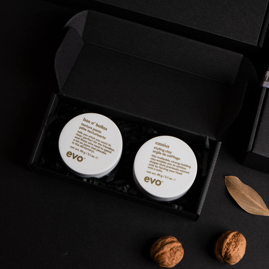 Rinkinys vyrams: Box o’Bollox formavimo pasta ir Cassius standus molis