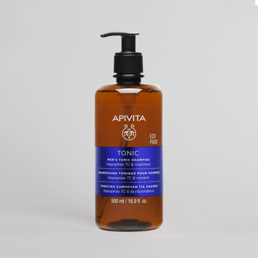 Apivita Tonic Men's tonizuojamasis šampūnas vyrams 500ml