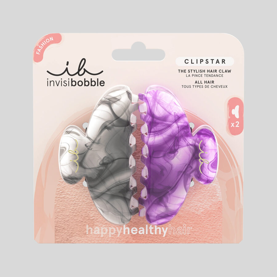 Invisibobble CLIPSTAR My Rainboo plaukų segtukai, 2 vnt.