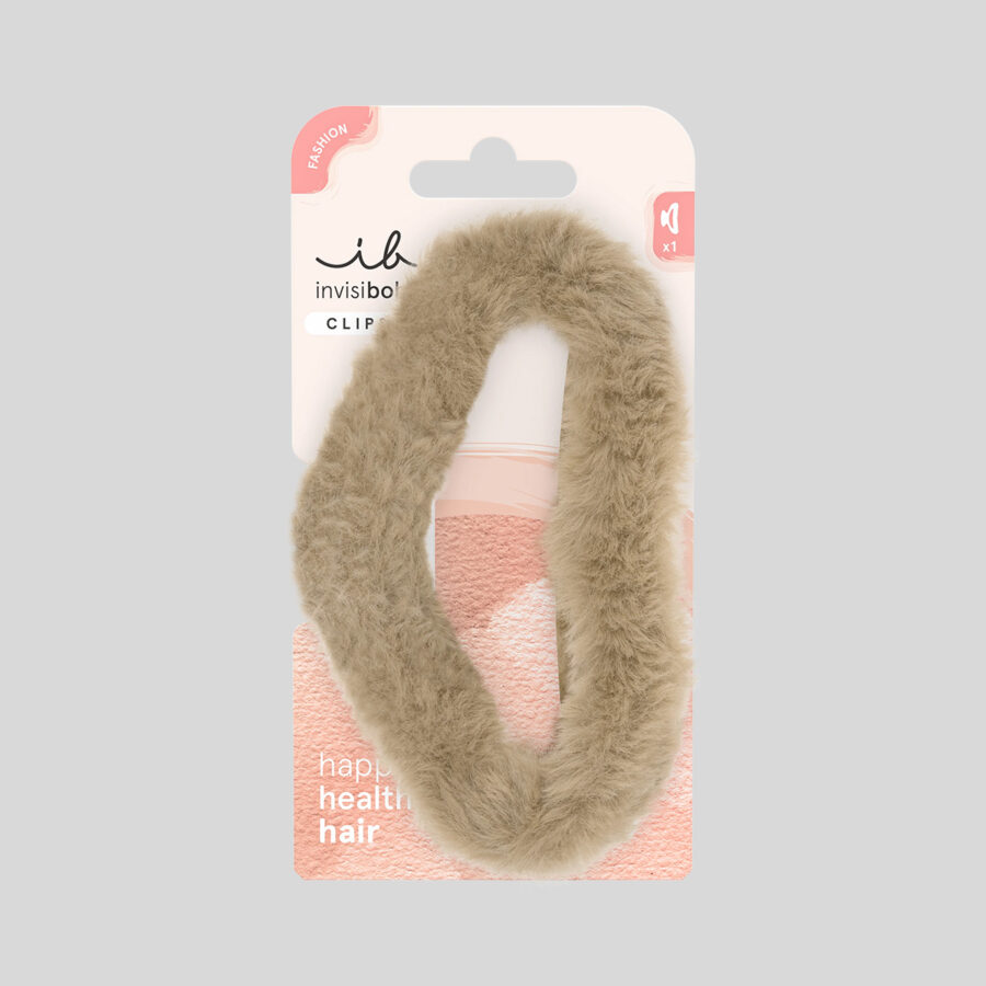 Invisibobble Clipstar Fluffy Companion plaukų segtukas, L dydis