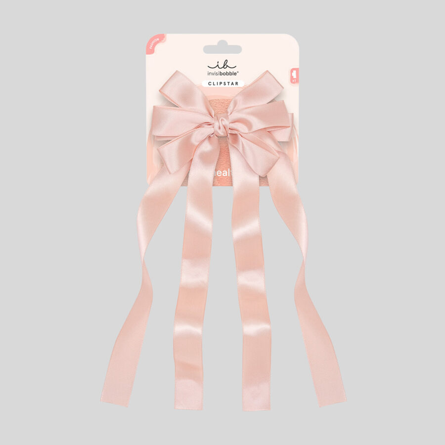 Invisibobble Clipstar Ribbon Glam plaukų segtukas, M dydis