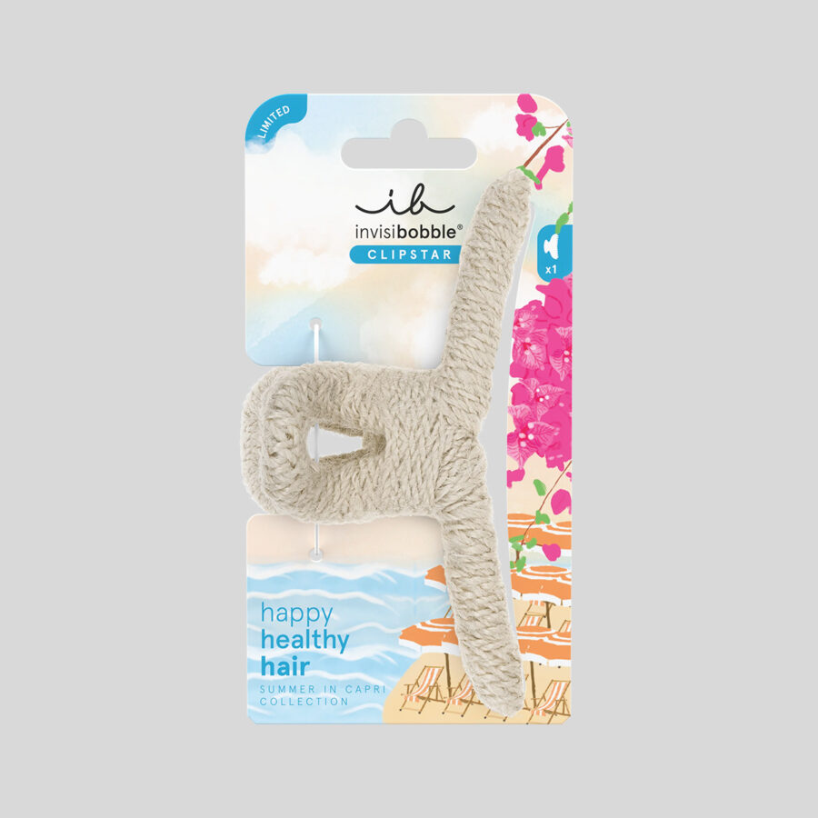 Invisibobble Clipstar SIC Sunny Sailor plaukų segtukas, L dydis