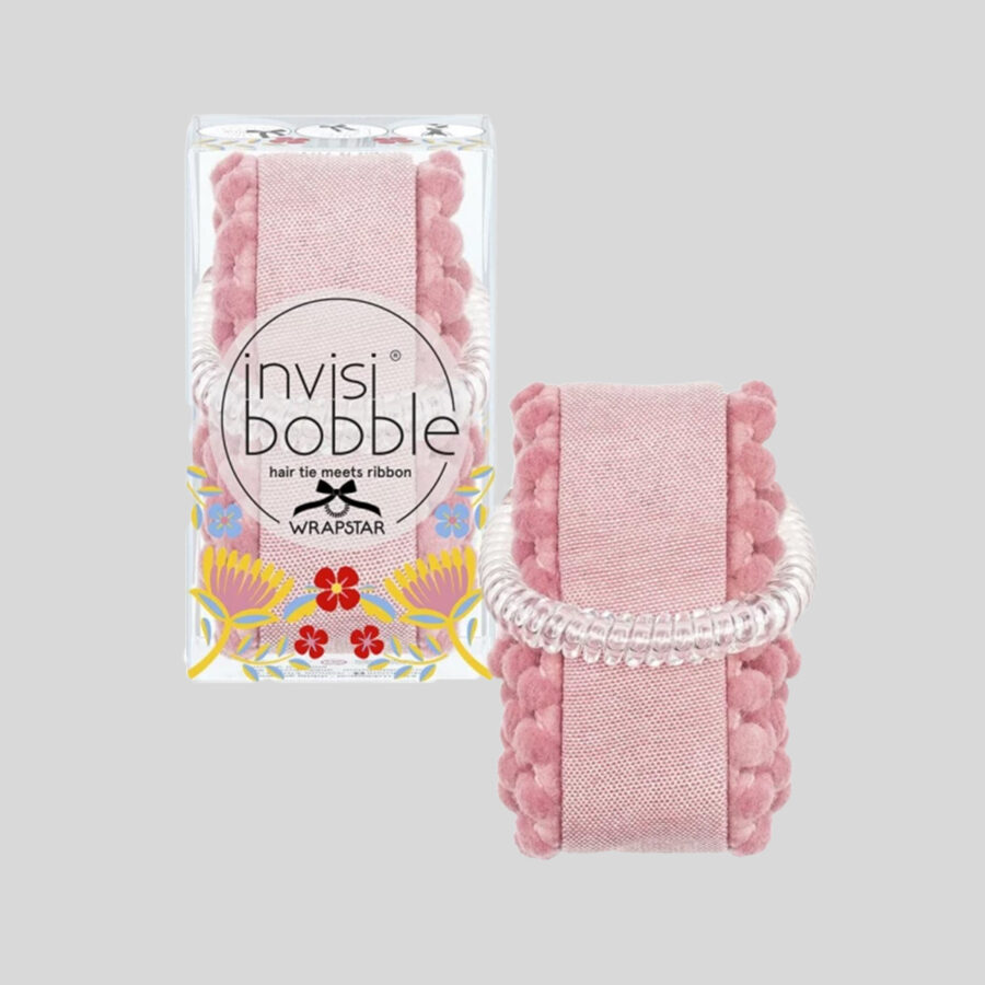 Invisibobble WRAPSTAR Flores Bloom Ami Co plaukų gumytė su kaspinu