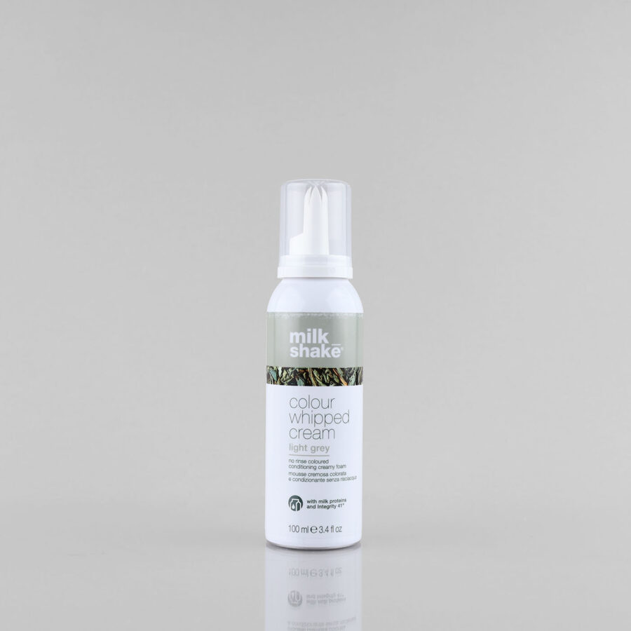 Milk Shake Colour Whipped Cream Light Grey dažomosios plaukų putos 100ml