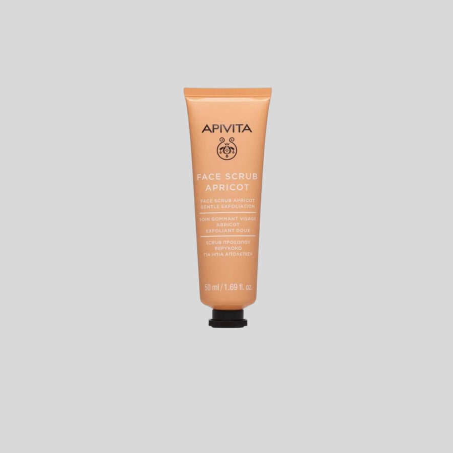 Apivita Express Beauty veido šveitiklis su abrikosais, 50 ml