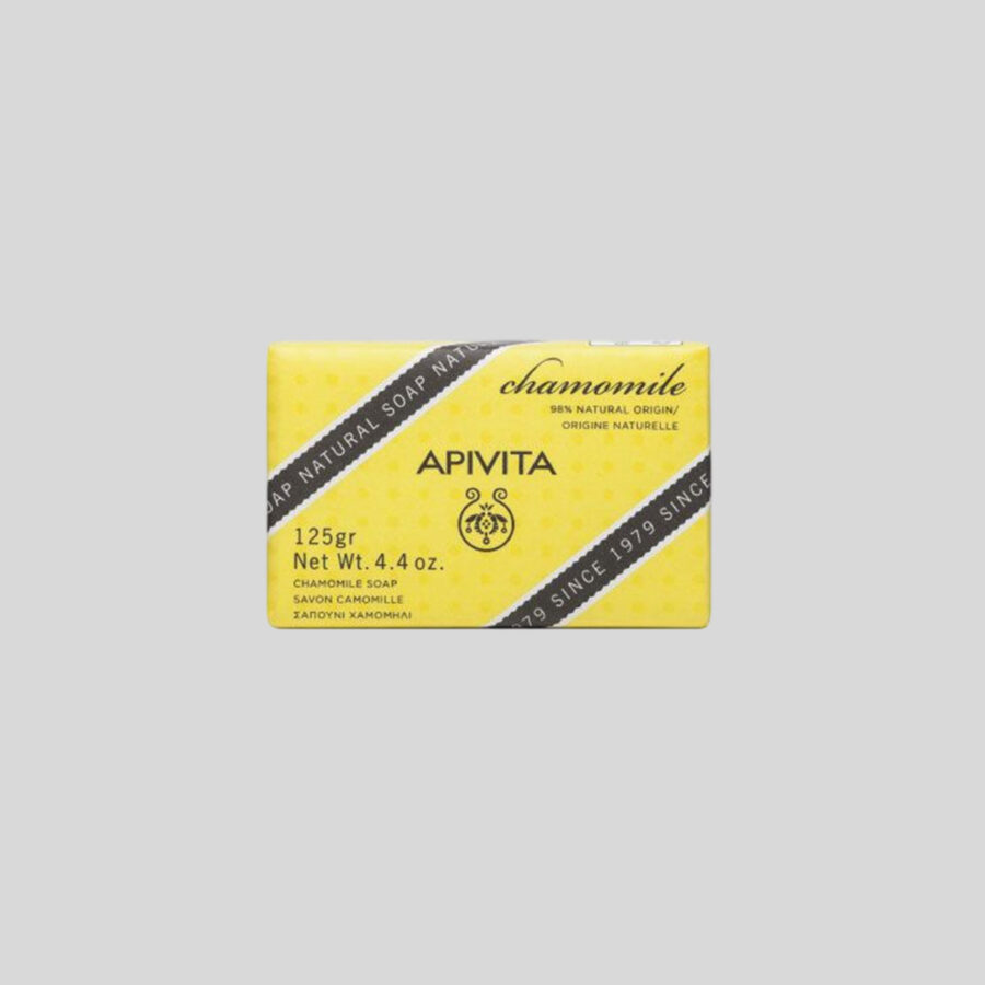 Apivita Natural Soap muilas su ramunėlėmis, 125 g