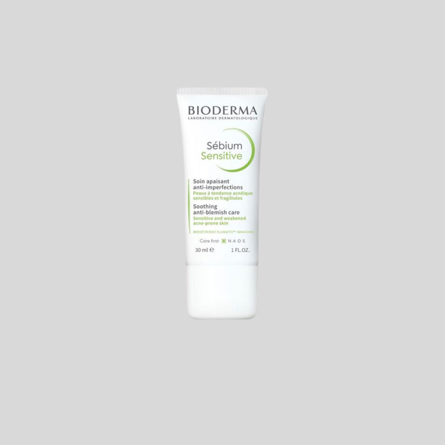 Bioderma Sebium Sensitive veido kremas, 30 ml