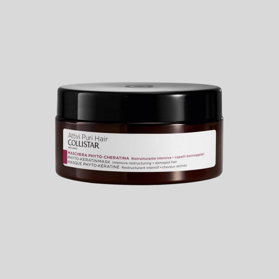 Collistar Attivi Puri Hair Phyto-Keratin Mask plaukų kaukė, 200 ml