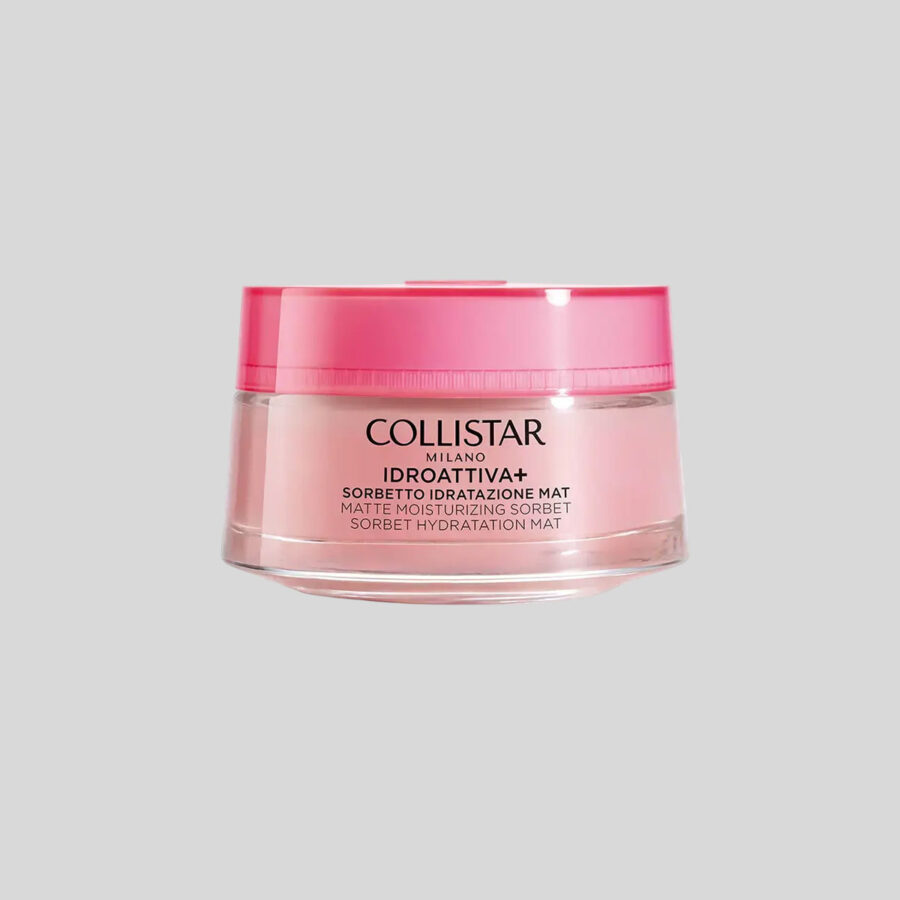 Collistar Idroattiva+ Matte Moisturizing Sorbet veido kremas, 50 ml
