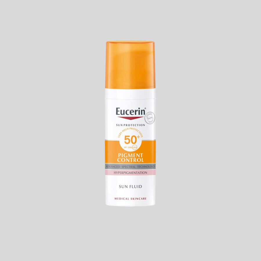 Eucerin Pigment Control veido fluidas nuo saulės su SPF 50+, 50 ml