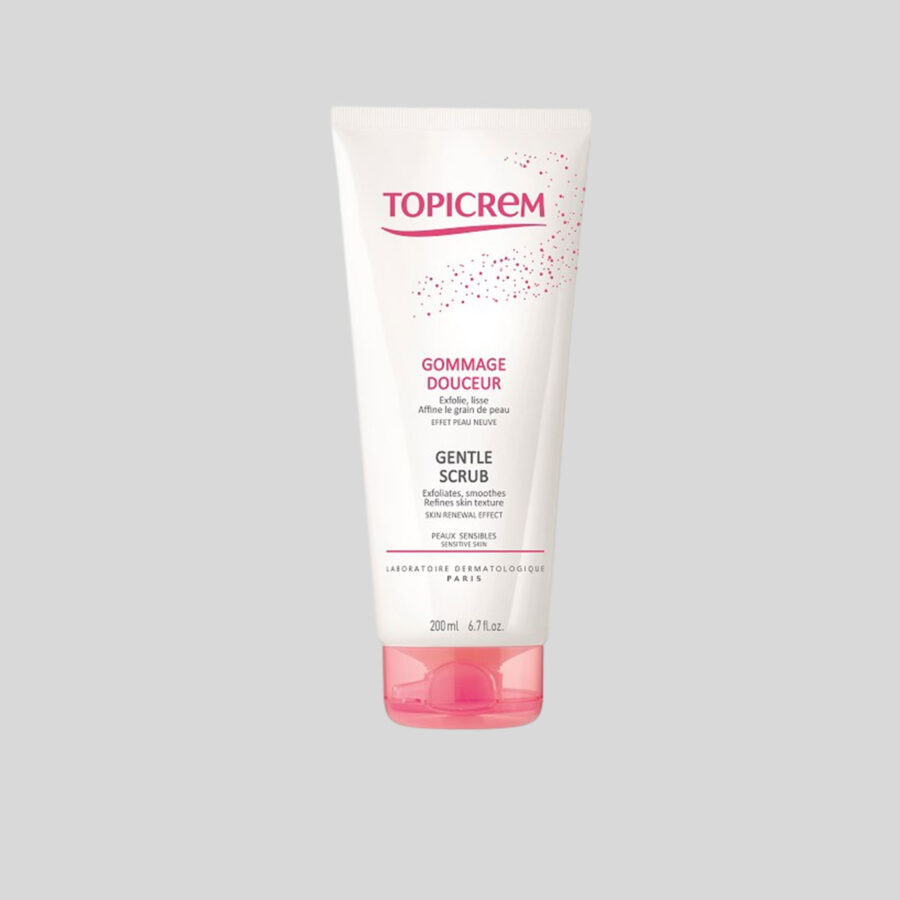 Topicrem Gentle Scrub veido ir kūno šveitiklis, 200 ml