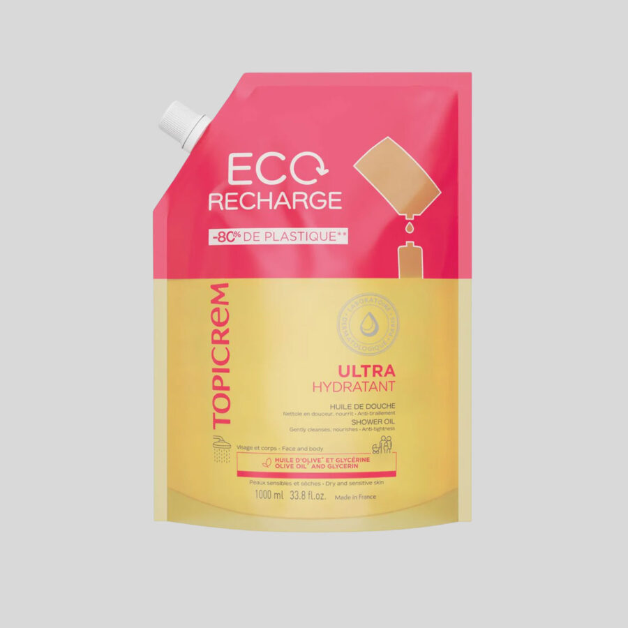 Topicrem Shower Oil dušo aliejaus papildymas, 1000 ml