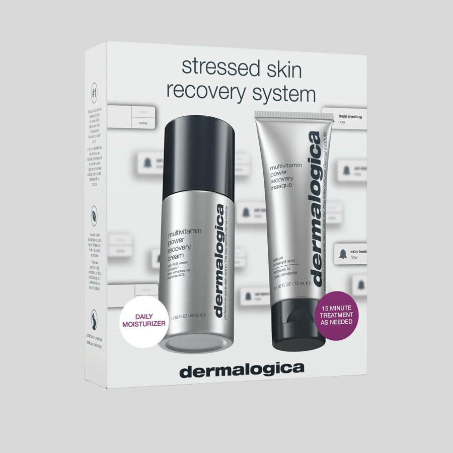Dermalogica Stressed Skin Recovery System veido odos priežiūros rinkinys