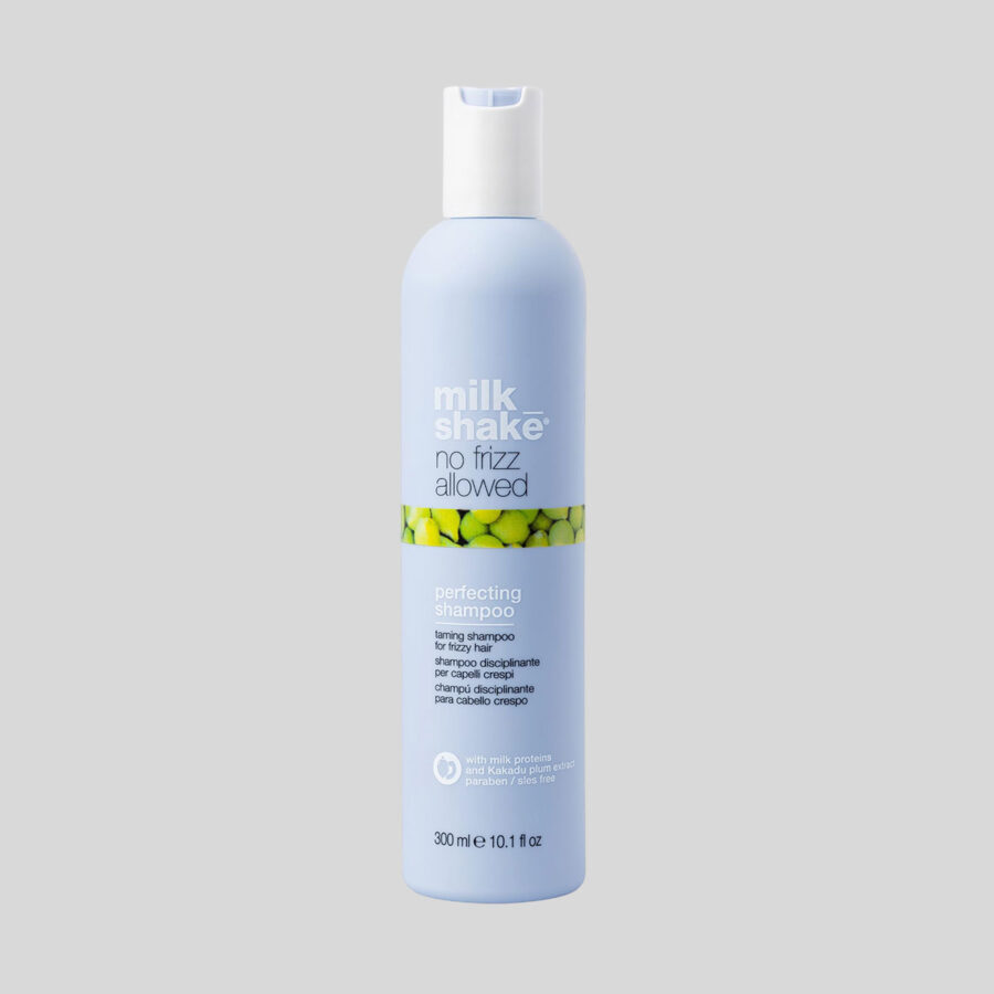 Milk Shake No Frizz Allowed šampūnas šiauštis linkusiems plaukams, 300 ml