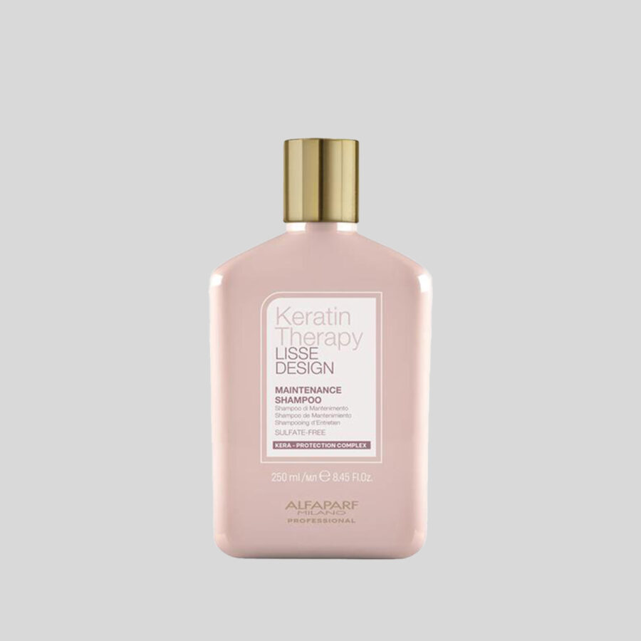 Alfaparf Milano Keratin Therapy Lisse Design Maintenance šampūnas po plaukų tiesinimo procedūros, 250 ml