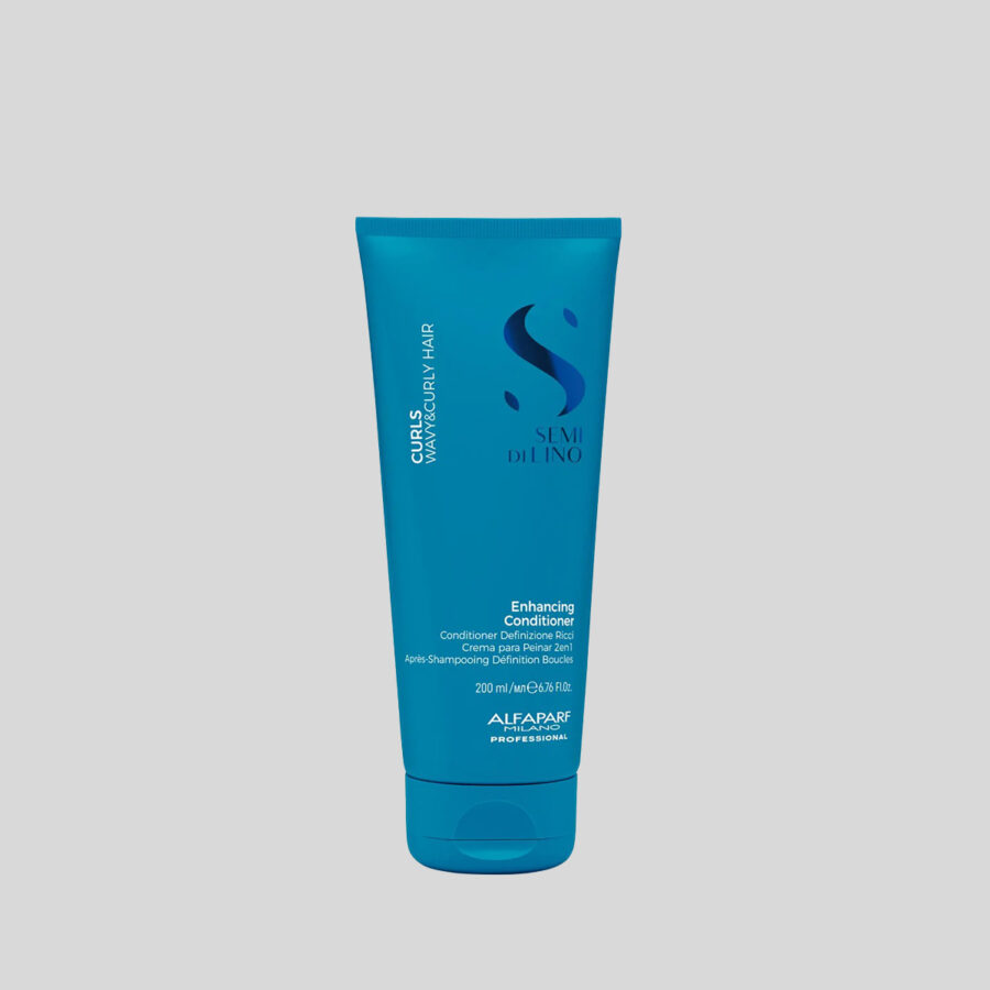 Alfaparf Milano Semi di Lino Curls Enhancing garbanas išryškinantis kondicionierius, 250 ml