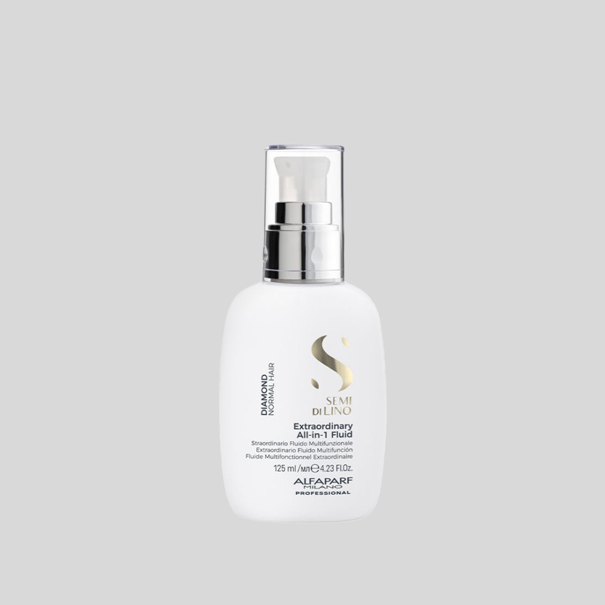 Alfaparf Milano Semi di Lino Diamond Extraordinary All-in-1 daugiafunkcis plaukų fluidas, 125 ml