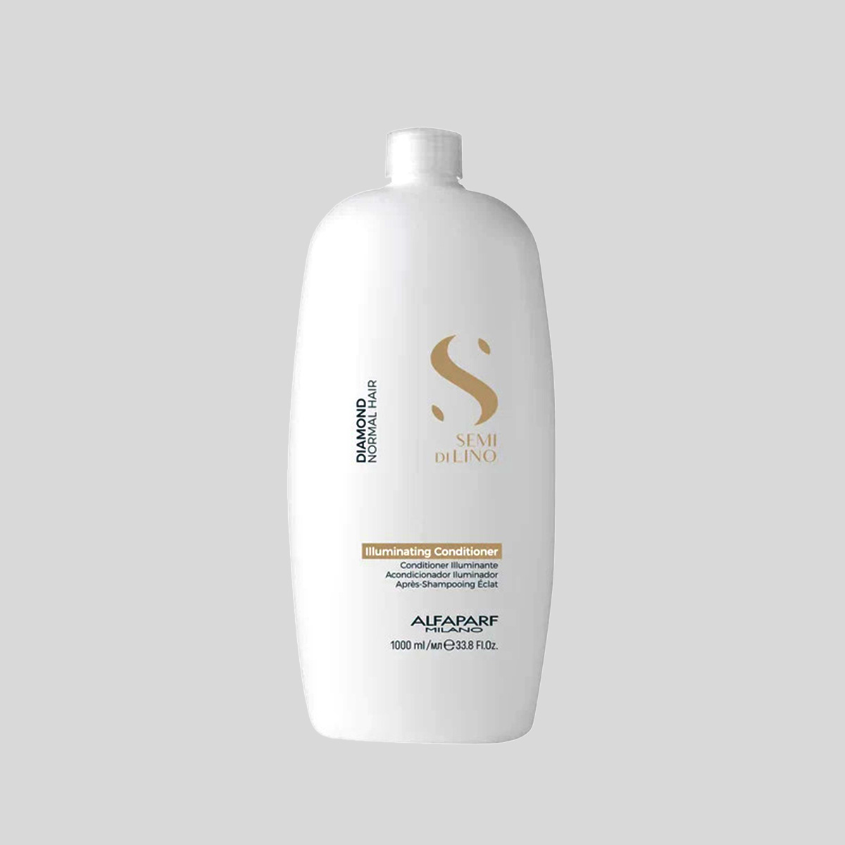 Alfaparf Milano Semi di Lino Diamond Illuminating žvilgesio suteikiantis kondicionierius, 1000 ml