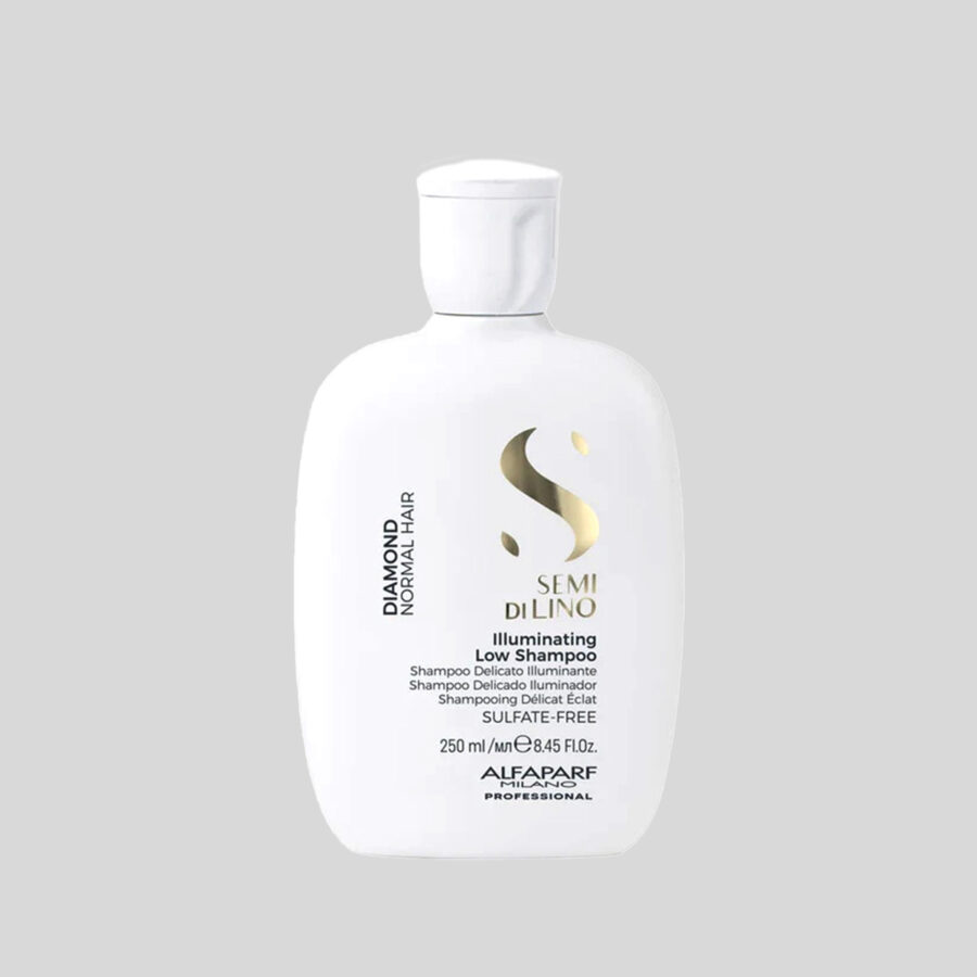 Alfaparf Milano Semi di Lino Diamond Illuminating žvilgesio suteikiantis šampūnas, 250 ml