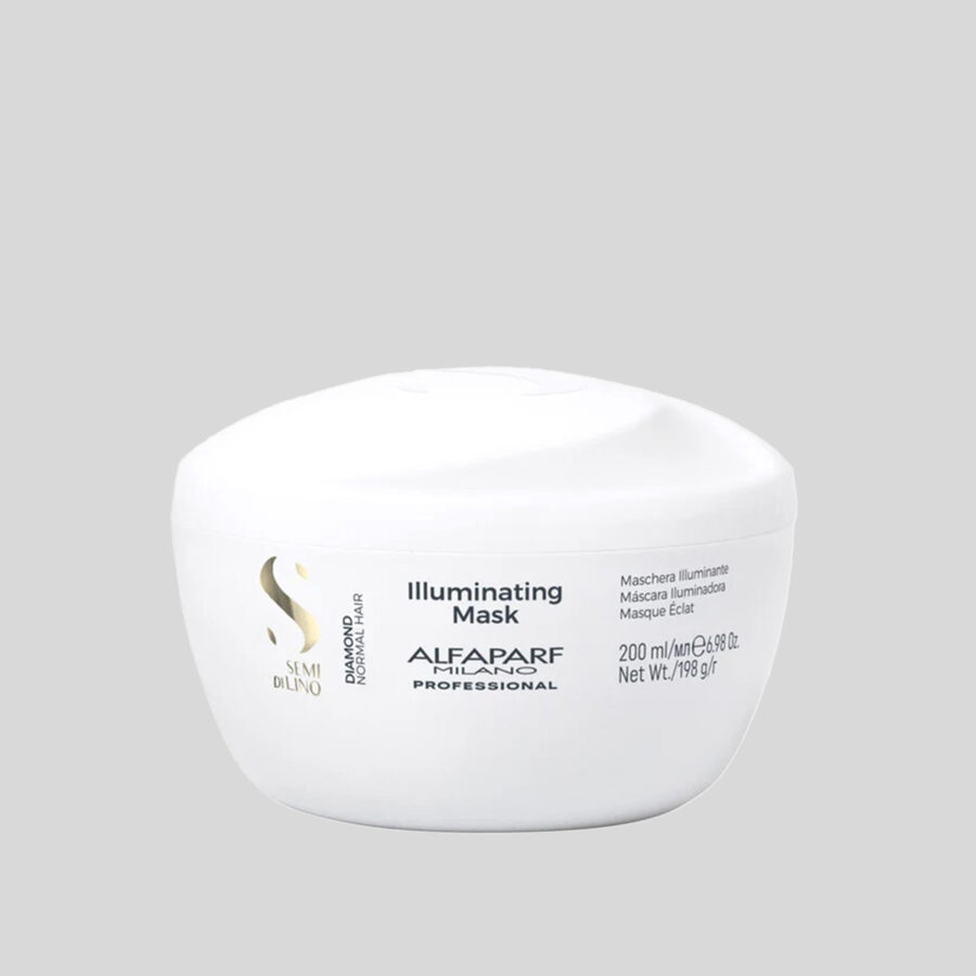 Alfaparf Milano Semi di Lino Diamond Illuminating žvilgesio suteikianti kaukė, 200 ml
