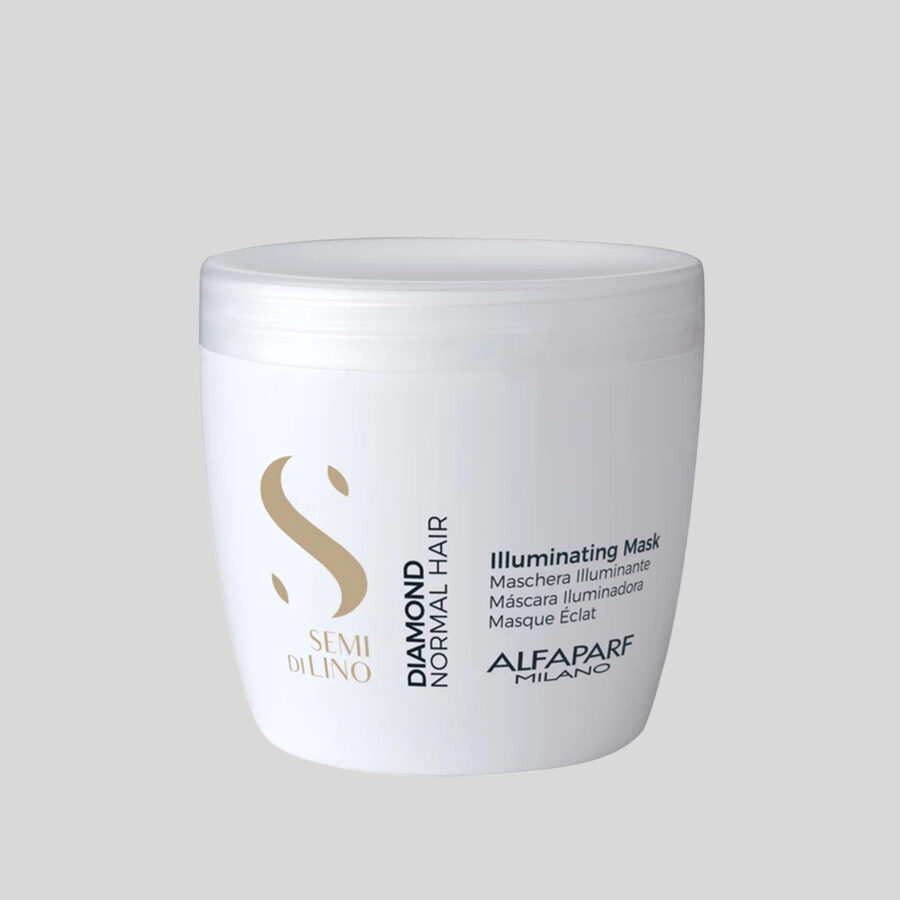 Alfaparf Milano Semi di Lino Diamond Illuminating žvilgesio suteikianti kaukė, 500 ml