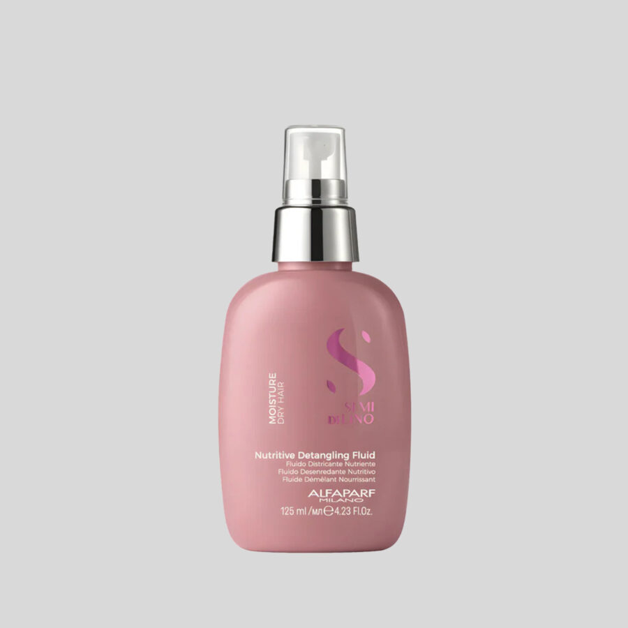 Alfaparf Milano Semi di Lino Moisture Nutritive Detangling plaukų iššukavimą lengvinantis fluidas, 125 ml