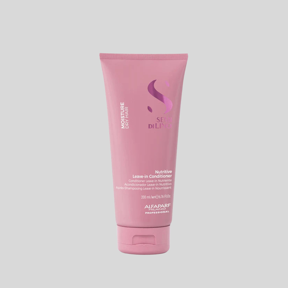 Alfaparf Milano Semi di Lino Moisture Nutritive Leave-in nenuplaunamas kondicionierius, 200 ml