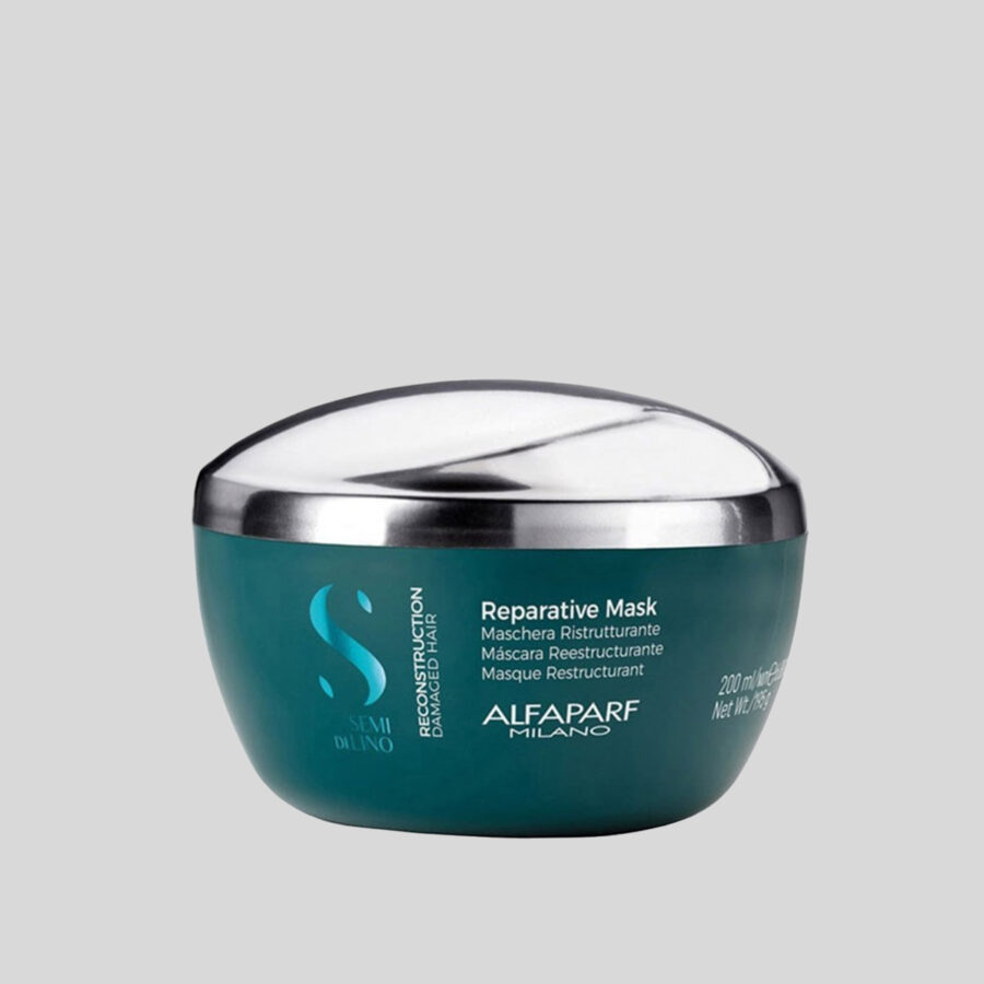 Alfaparf Milano Semi di Lino Reconstruction Reparative atkuriamoji plaukų kaukė, 200 ml