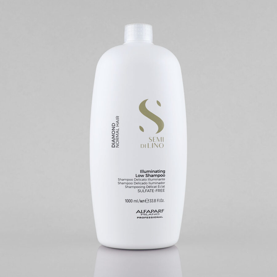 Alfaparf Milano Semi di Lino Diamond Illuminating žvilgesio suteikiantis šampūnas, 1000 ml