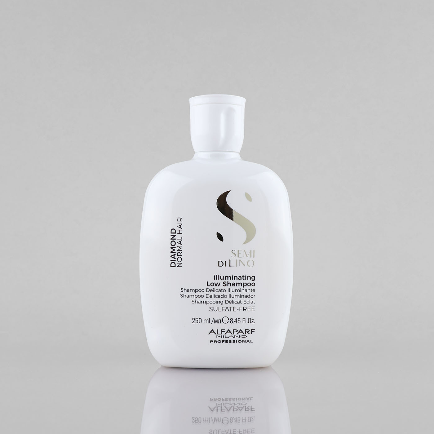 Alfaparf Milano Semi di Lino Diamond Illuminating žvilgesio suteikiantis šampūnas, 250 ml