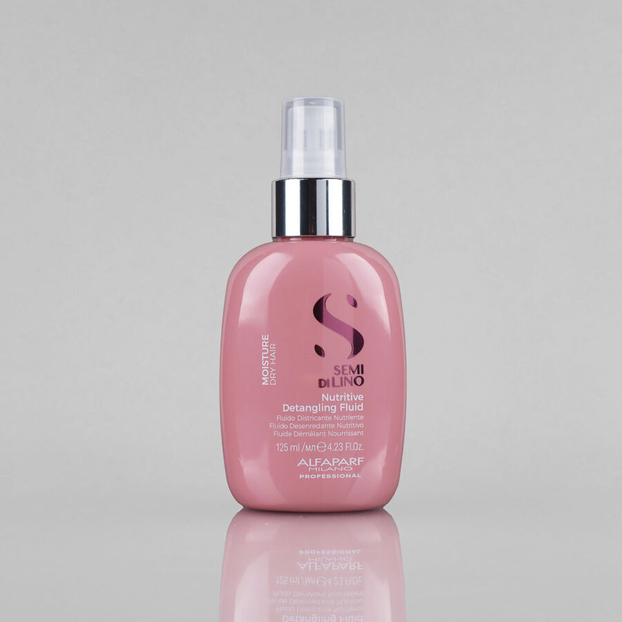 Alfaparf Milano Semi di Lino Moisture Nutritive Detangling plaukų iššukavimą lengvinantis fluidas, 125 ml