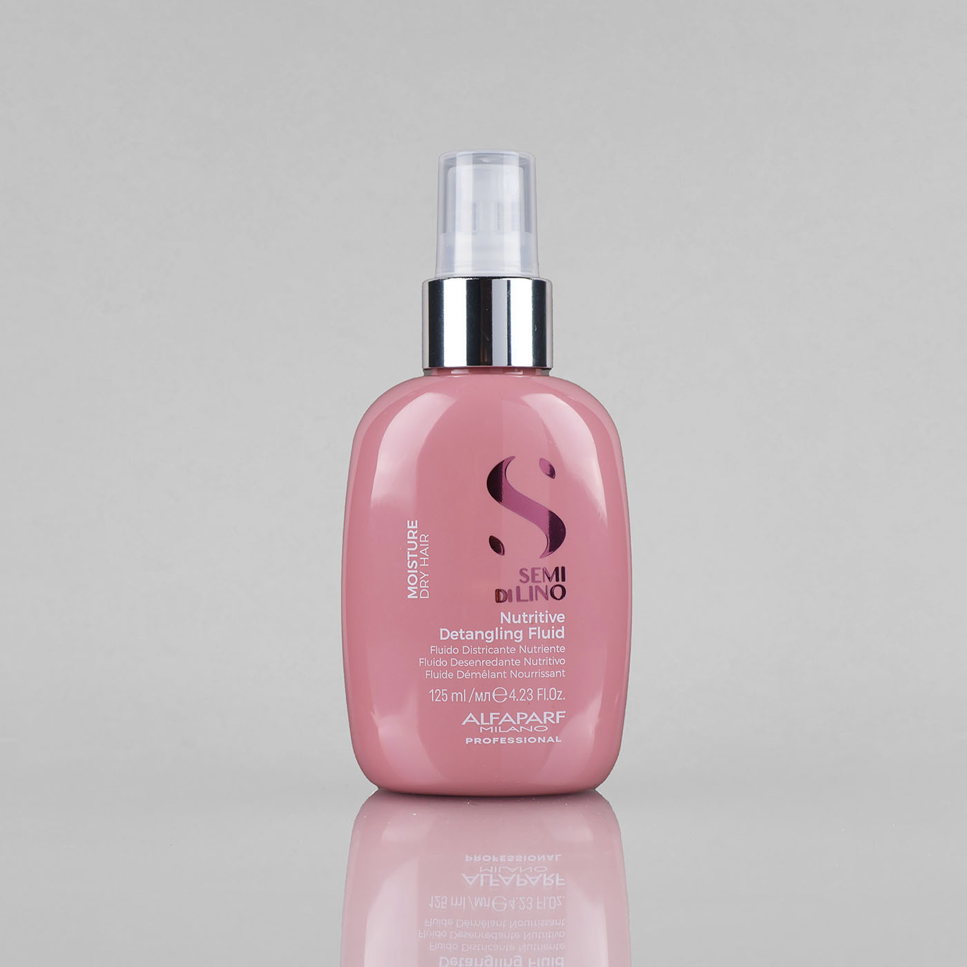 Alfaparf Milano Semi di Lino Moisture Nutritive Detangling plaukų iššukavimą lengvinantis fluidas, 125 ml
