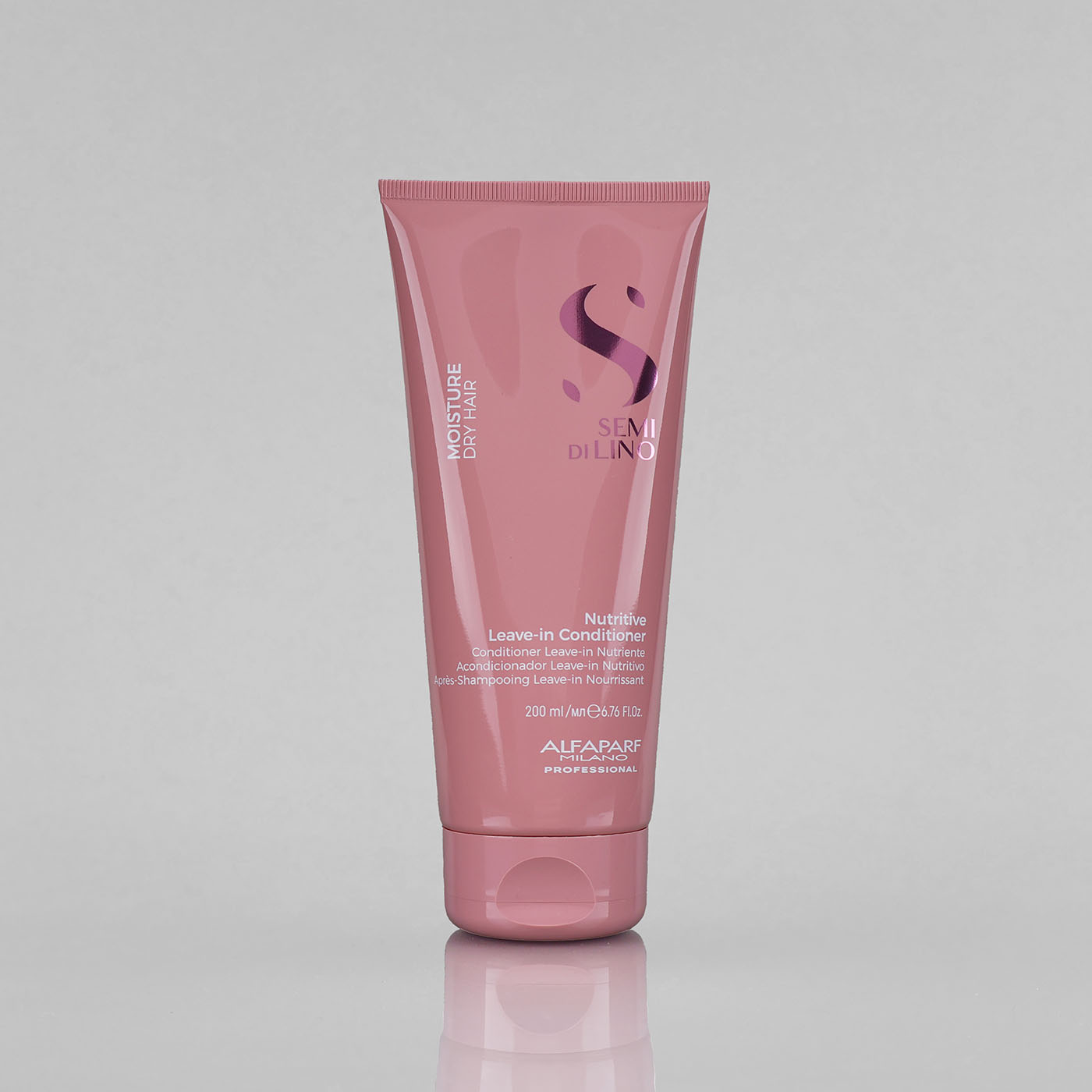 Alfaparf Milano Semi di Lino Moisture Nutritive Leave-in nenuplaunamas kondicionierius, 200 ml