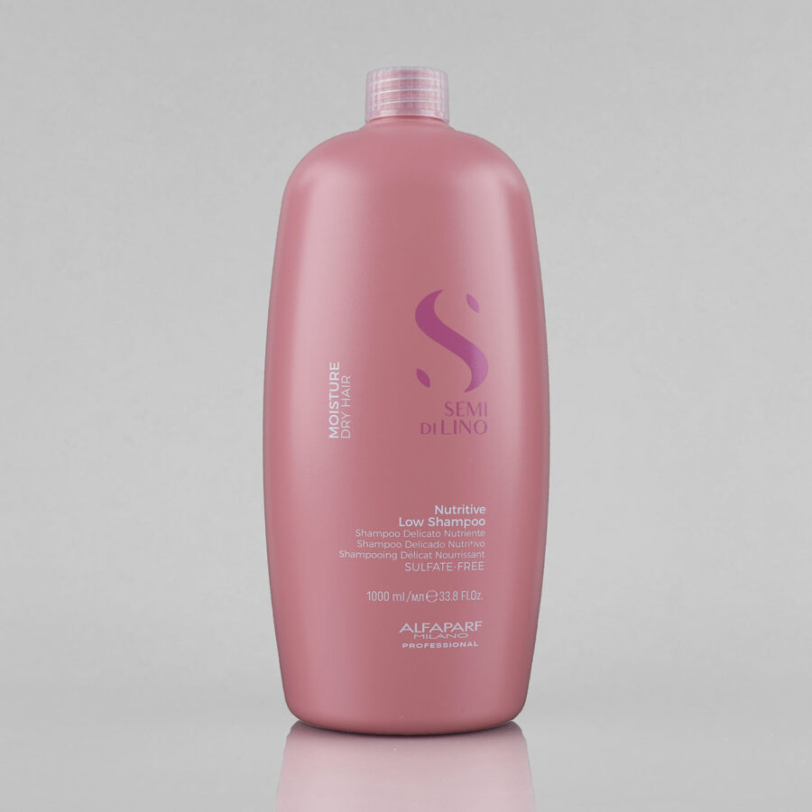 Alfaparf Milano Semi di Lino Moisture Nutritive drėkinamasis šampūnas, 1000 ml