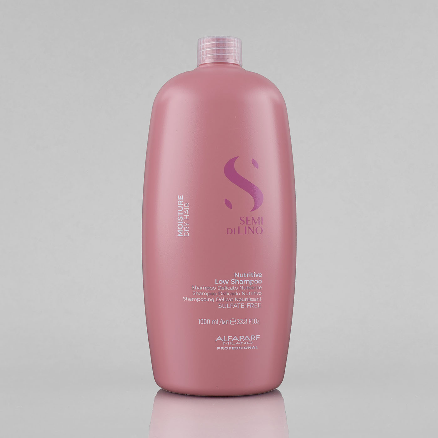 Alfaparf Milano Semi di Lino Moisture Nutritive drėkinamasis šampūnas, 1000 ml