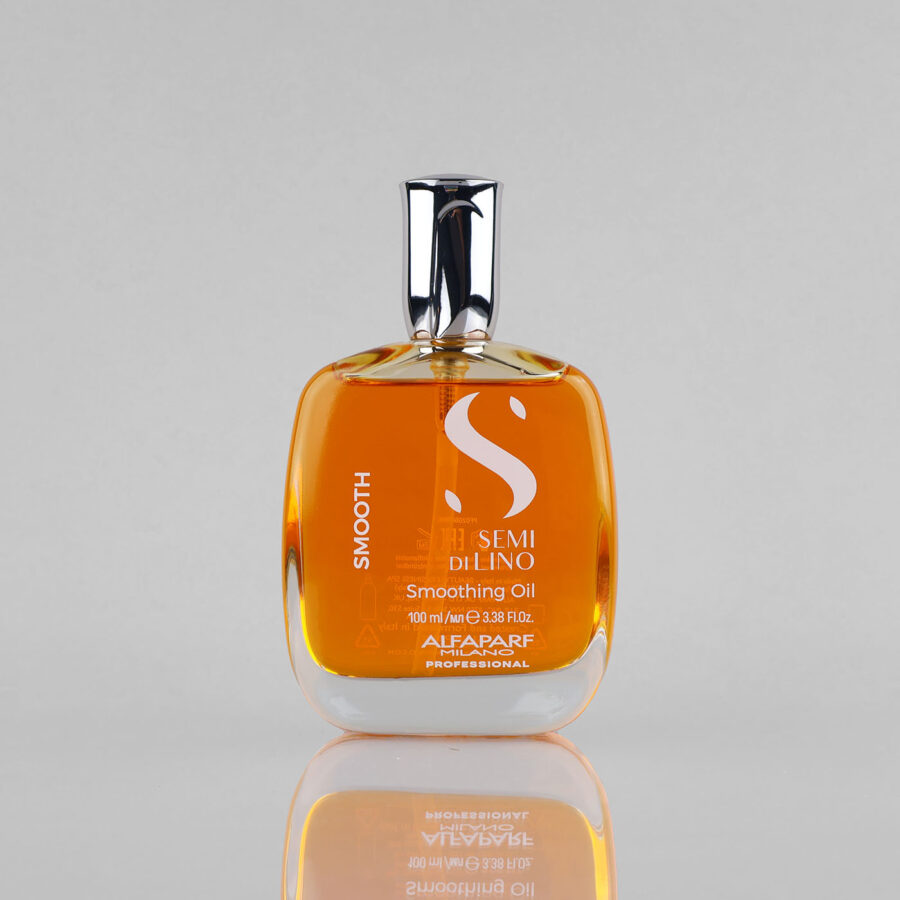 Alfaparf Milano Semi di Lino Smoothing glotninamasis plaukų aliejus, 100 ml