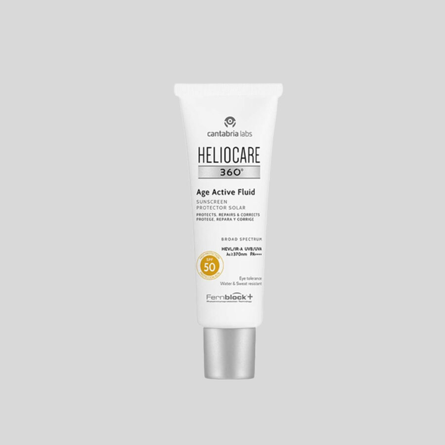 Heliocare 360°Age Active fluidas nuo saulės SPF50+, 50 ml