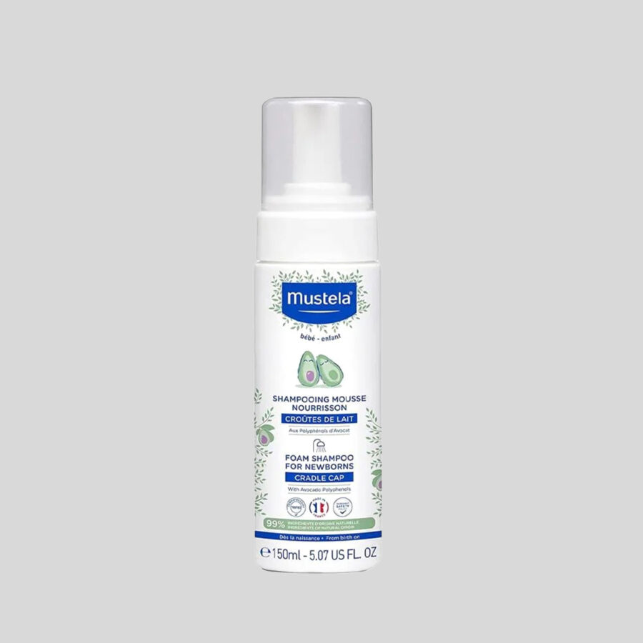 Mustela Baby Foam Shampoo šampūnas-putos kūdikiams, 150 ml
