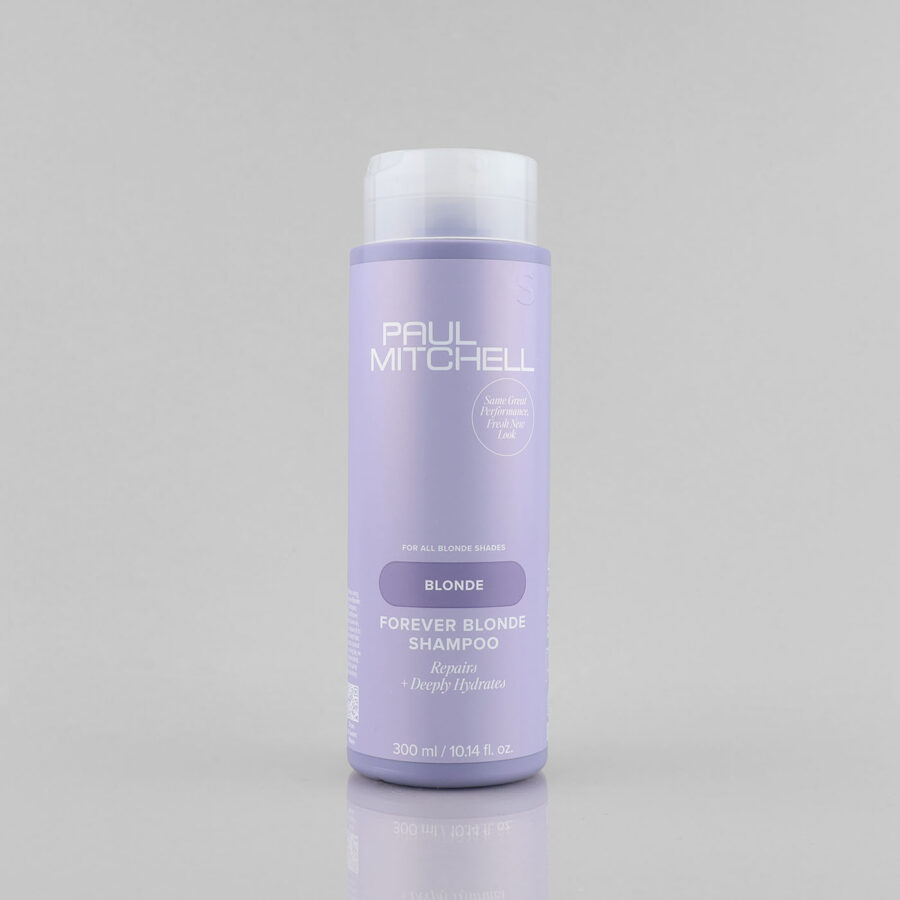 Paul Mitchell Forever Blonde šviesintų plaukų šampūnas, 300 ml