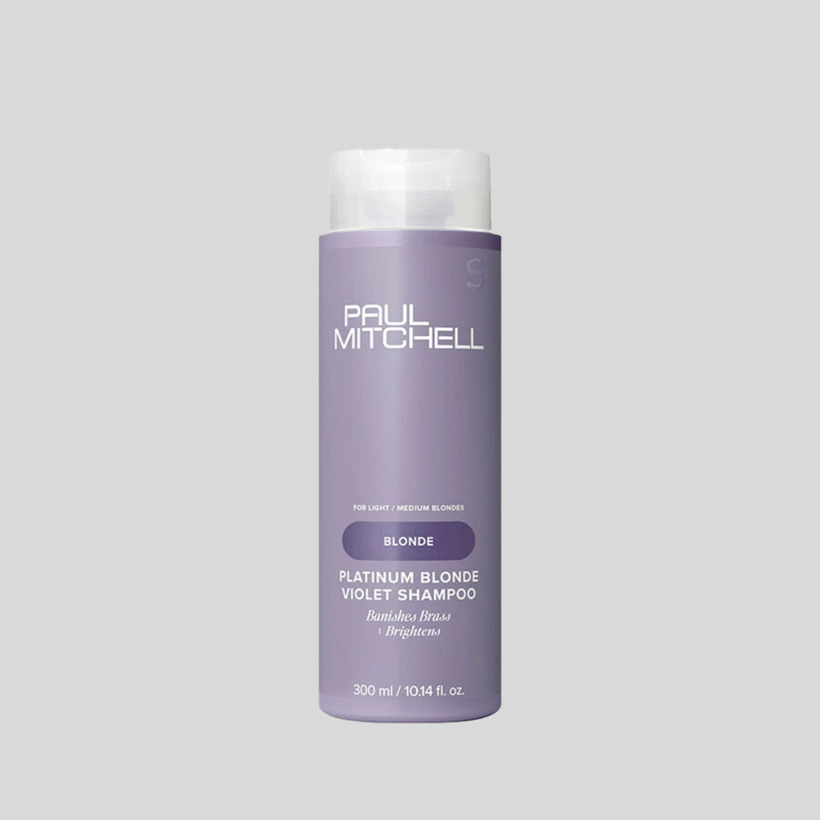 Paul Mitchell Platinum Blonde Violet violetinis šampūnas šviesintiems plaukams, 300 ml