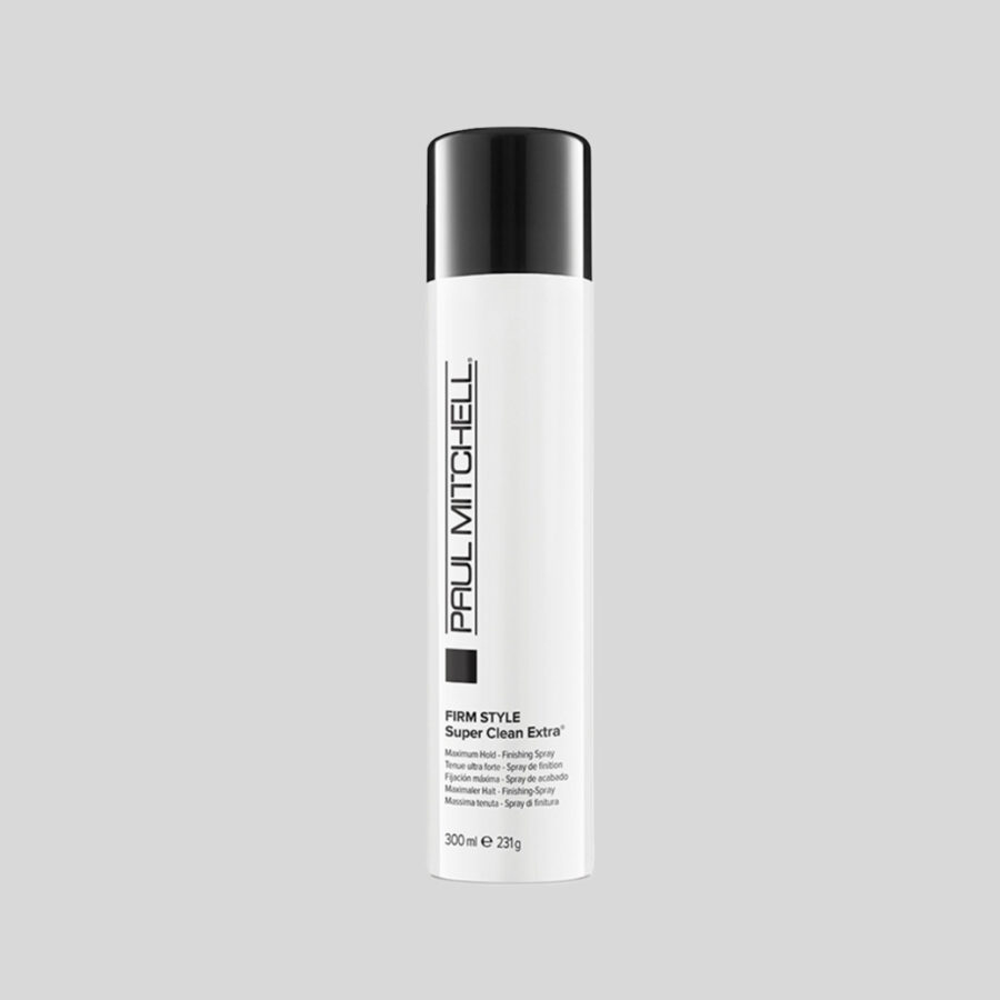 Paul Mitchell Pm Super Clean Extra plaukų lakas, 300 ml
