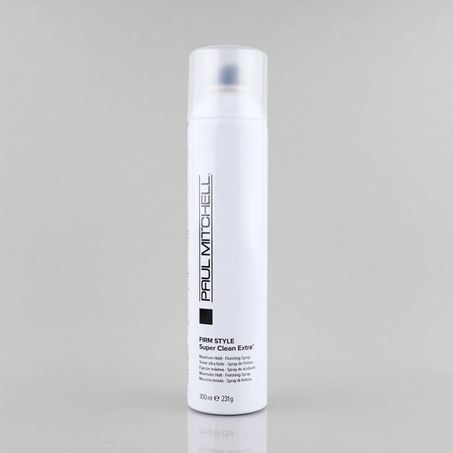 Paul Mitchell Pm Super Clean Extra plaukų lakas, 300 ml