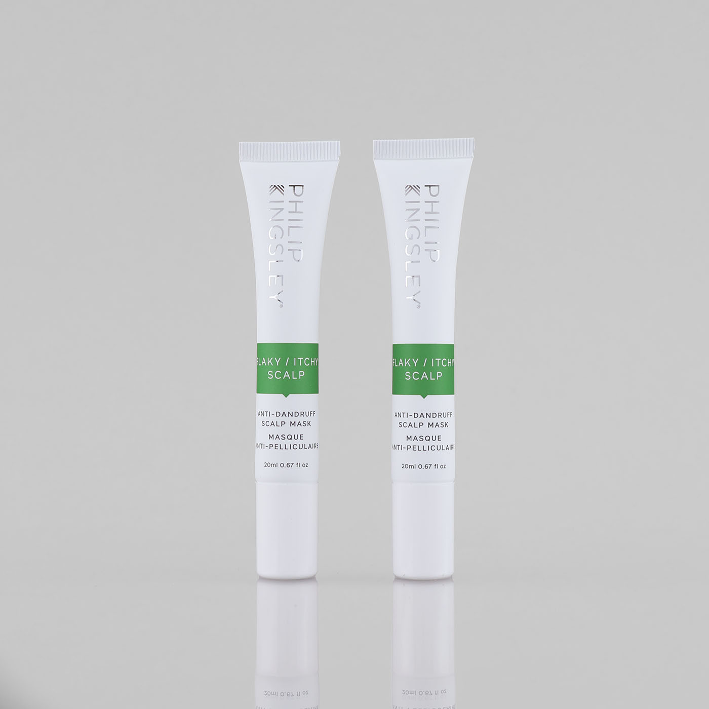 Philip Kingsley Flaky Itchy Scalp kaukė nuo pleiskanų, 2x20 ml